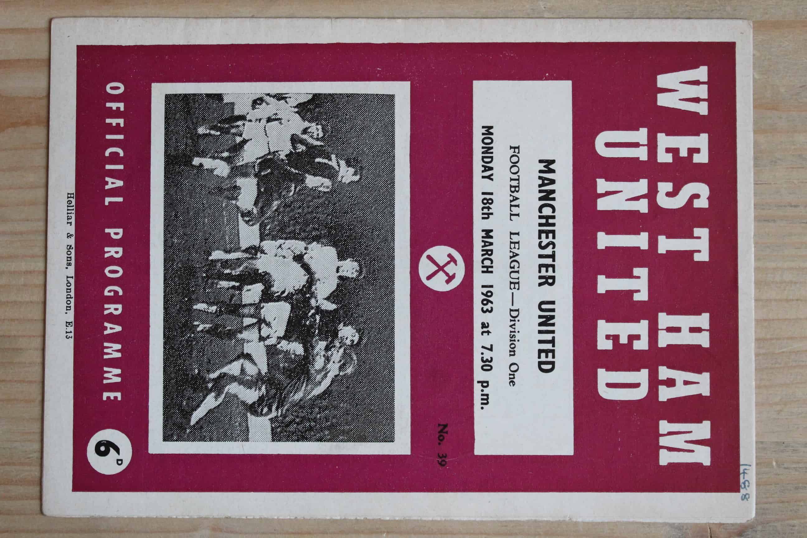 West Ham United FC v Manchester United FC